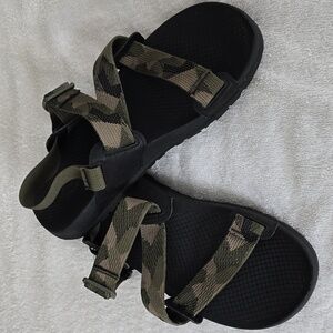 Chaco Olive Green Strap Sandals